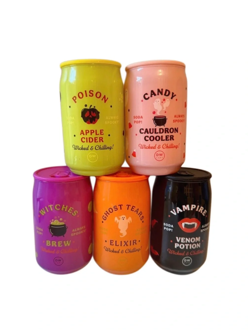 Goodies by DW Home Soda Pop Halloween Candle Bundle